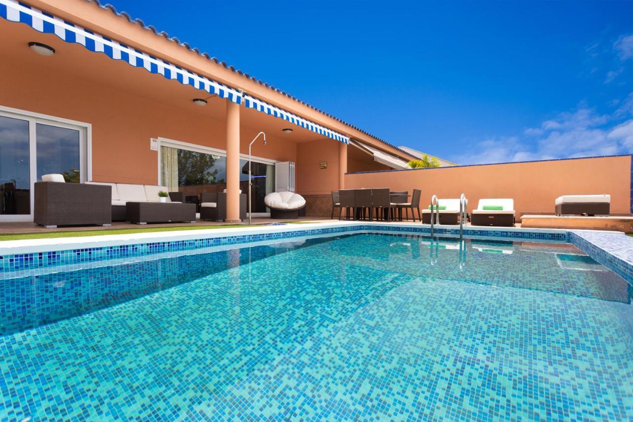 Maravillosa Villa De Lujo Con Piscina Privada Puerto de Santiago  Esterno foto