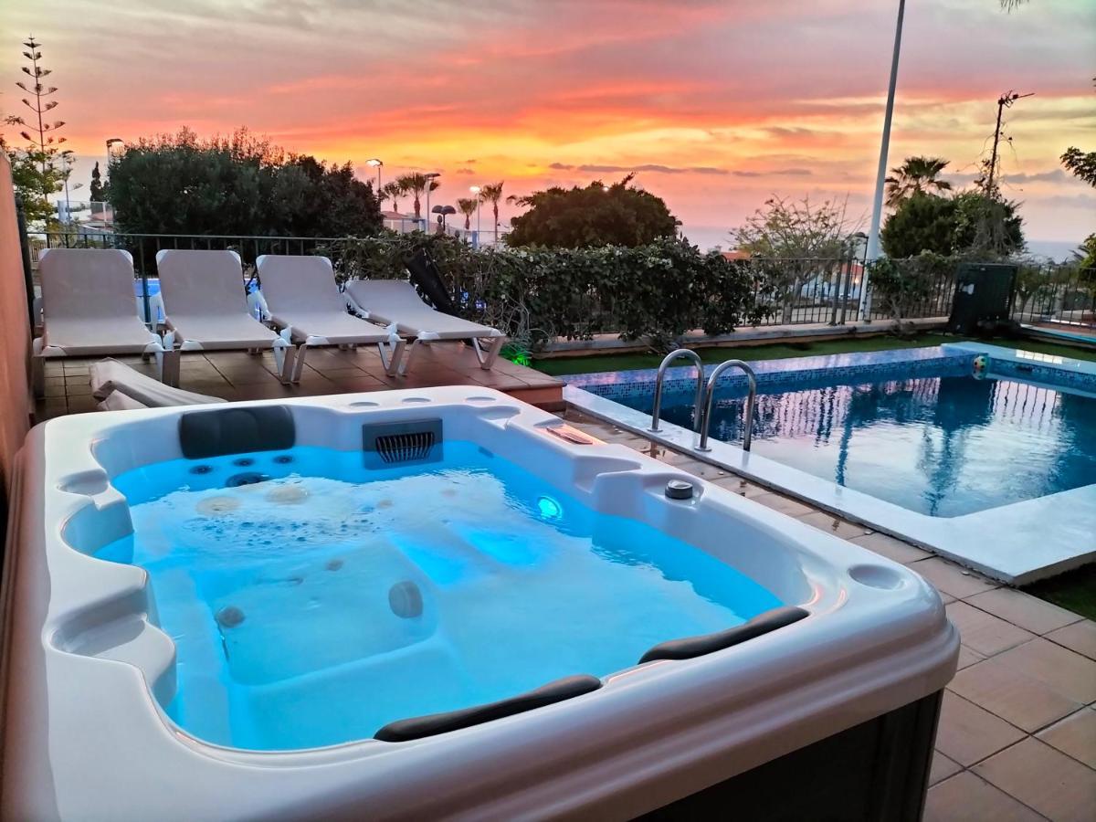 Maravillosa Villa De Lujo Con Piscina Privada Puerto de Santiago  Esterno foto
