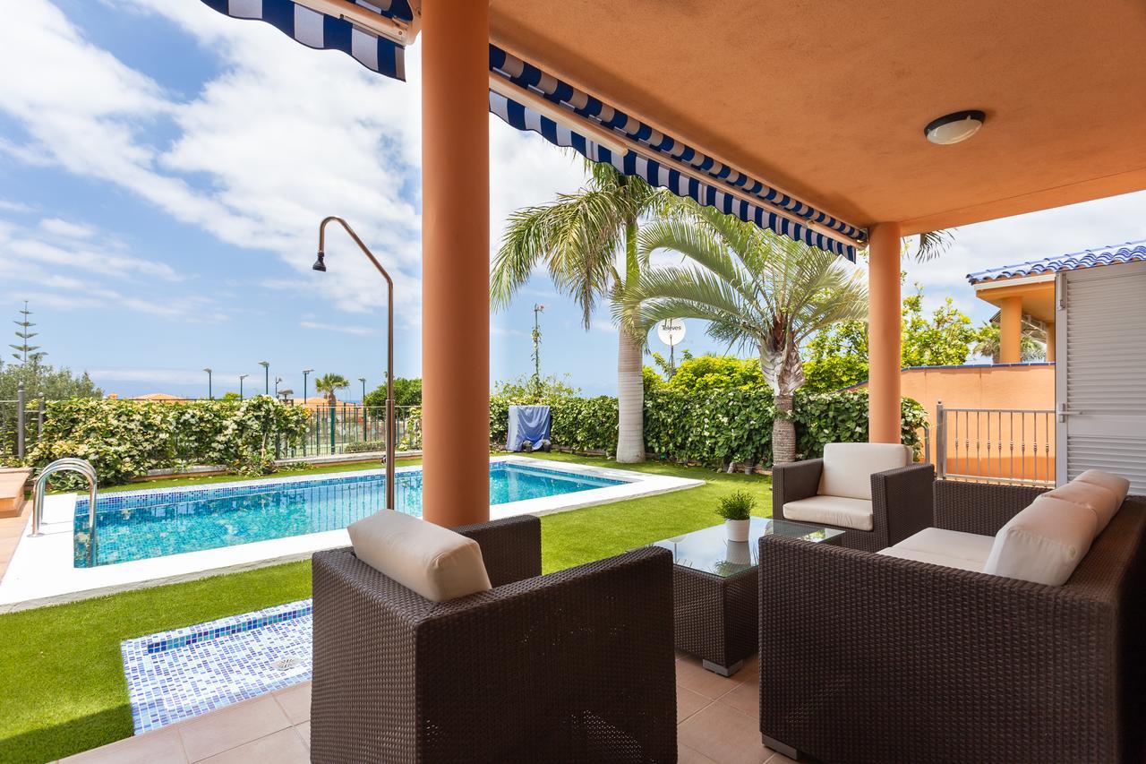 Maravillosa Villa De Lujo Con Piscina Privada Puerto de Santiago  Esterno foto